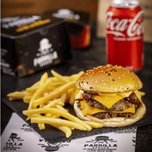 CHEDDAR-BACON COMBO SMASH