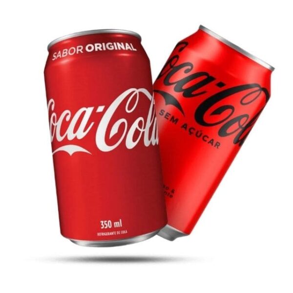 Refrigerante Coca-Cola Lata 350 mL - Image 2