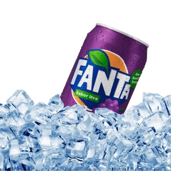 Refrigerante Fanta Uva Lata 350 mL - Image 3